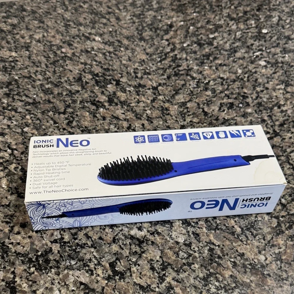 NEO Ionic Hair Brush - Blue